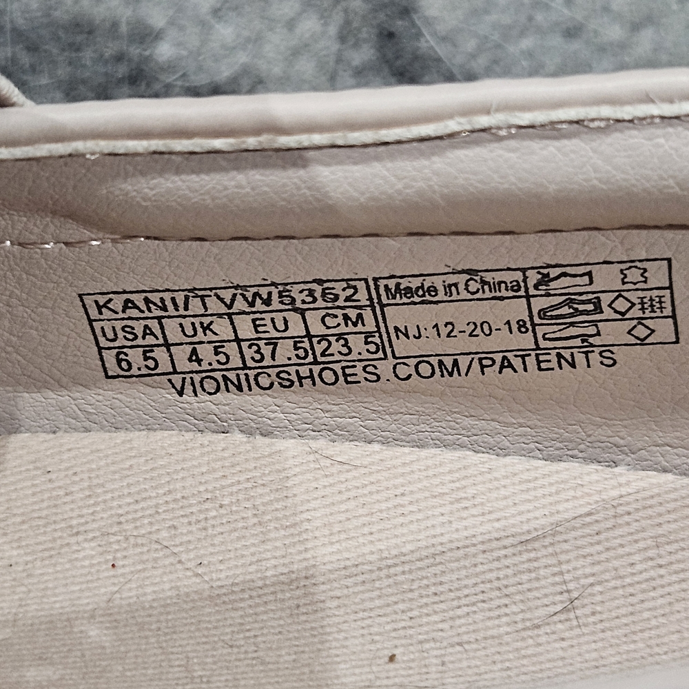 Vionic Blush Pink Slip-On Perforated Sneakers - Picture 2 of 2